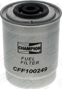 Champion CFF100249 - Паливний фільтр autocars.com.ua