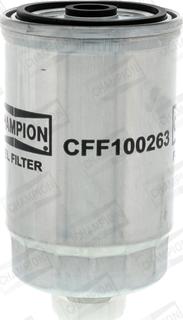 Champion CFF100263 - Паливний фільтр autocars.com.ua