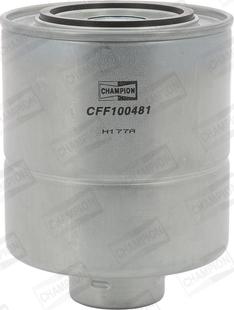 Champion CFF100481 - Топливный фильтр autodnr.net