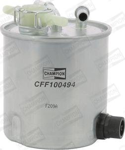 Champion CFF100494 - Паливний фільтр autocars.com.ua