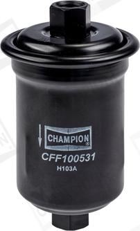 Champion CFF100531 - Паливний фільтр autocars.com.ua