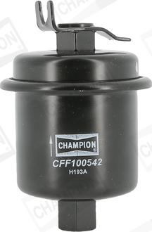 Champion CFF100542 - Паливний фільтр autocars.com.ua
