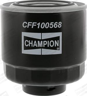 Champion CFF100568 - Фільтр паливний autocars.com.ua