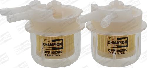 Champion CFF100585 - Топливный фильтр autodnr.net