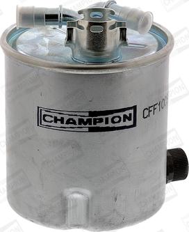 Champion CFF100591 - Паливний фільтр autocars.com.ua