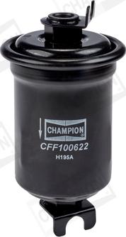 Champion CFF100622 - Паливний фільтр autocars.com.ua