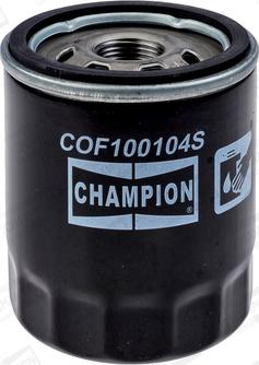 Champion COF100104S - COF100104S Champion Фільтр оливи autocars.com.ua