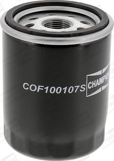 Champion COF100107S - Масляный фильтр avtokuzovplus.com.ua