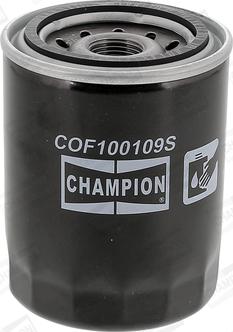 Champion COF100109S - Фільтр масляний двигуна NISSAN -C109 вир-во CHAMPION autocars.com.ua