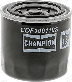 Champion COF100110S - Масляный фильтр avtokuzovplus.com.ua