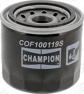 Champion COF100119S - Масляний фільтр autocars.com.ua
