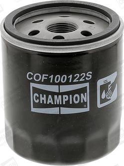 Champion COF100122S - Масляний фільтр autocars.com.ua