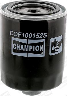 Champion COF100152S - Масляный фильтр avtokuzovplus.com.ua