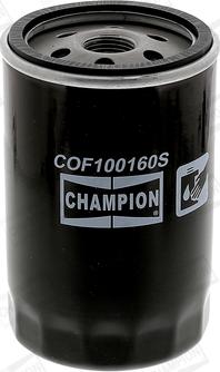 Champion COF100160S - Масляний фільтр autocars.com.ua
