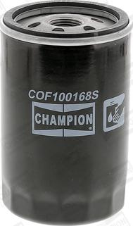 Champion COF100168S - Масляний фільтр autocars.com.ua