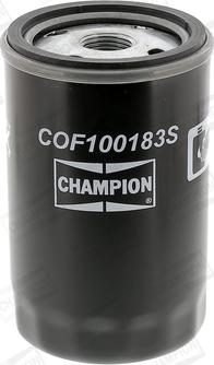 Champion COF100183S - Масляный фильтр avtokuzovplus.com.ua