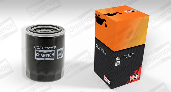 Champion COF100208S - Фільтр масляний двигуна MAZDA -F208 вир-во CHAMPION autocars.com.ua