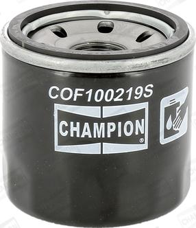 Champion COF100219S - Масляный фильтр avtokuzovplus.com.ua