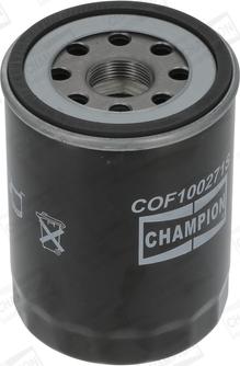 Champion COF100271S - Масляний фільтр autocars.com.ua