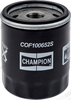 Champion COF100652S - Масляний фільтр autocars.com.ua
