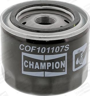 Champion COF101107S - Фільтр масляний двигуна -E107 вир-во CHAMPION autocars.com.ua