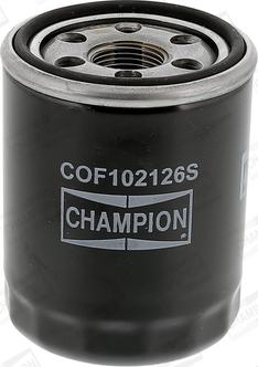 Champion COF102126S - Масляный фильтр avtokuzovplus.com.ua