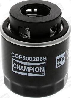 Champion COF500286S - Масляный фильтр avtokuzovplus.com.ua
