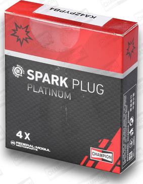 Champion KA4ZPYPB4 - Свічка запалювання autocars.com.ua