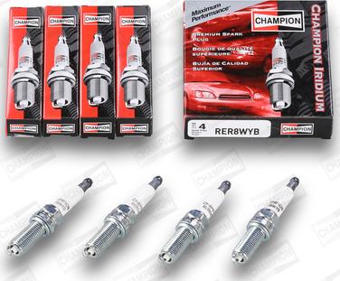 Champion RER8WYB - Свічка запалювання autocars.com.ua