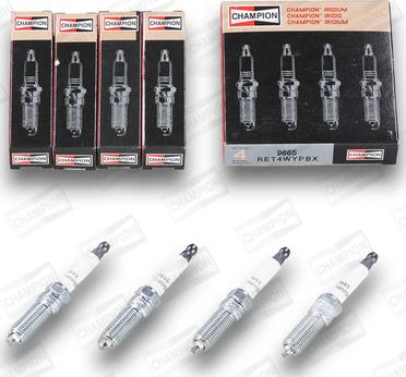 Champion RET4WYPBX - Свічка запалювання autocars.com.ua