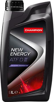 Champion Lubricants 8205507 - CHAMPION NEW ENERGY ATF DIII 1Lх12 autocars.com.ua
