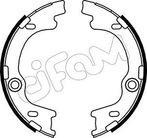 Cifam 153-185 - Комплект гальм, ручник, парковка autocars.com.ua