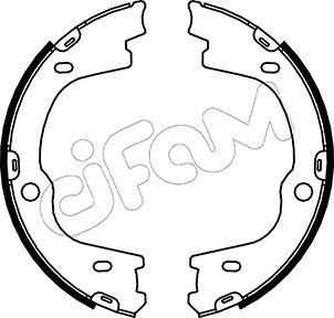 Cifam 153-188 - Комплект гальм, ручник, парковка autocars.com.ua