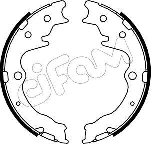 Cifam 153-228 - Комплект тормозов, ручник, парковка avtokuzovplus.com.ua