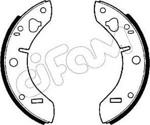 Cifam 153-377 - Комплект тормозных колодок, барабанные avtokuzovplus.com.ua