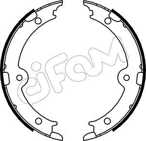 Cifam 153-449 - Комплект тормозов, ручник, парковка avtokuzovplus.com.ua