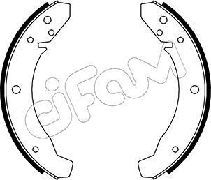 Cifam 153-459 - Комплект тормозных колодок, барабанные avtokuzovplus.com.ua