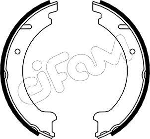 Cifam 153-478 - Комплект тормозов, ручник, парковка autodnr.net