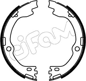 Cifam 153-738 - Комплект гальм, ручник, парковка autocars.com.ua