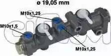 Cifam 202-016 - Головний гальмівний циліндр autocars.com.ua