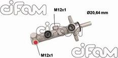 Cifam 202-1124 - Головний гальмівний циліндр autocars.com.ua