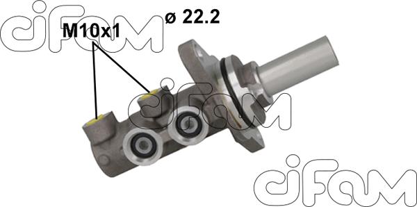 Cifam 202-1163 - Главный тормозной цилиндр avtokuzovplus.com.ua