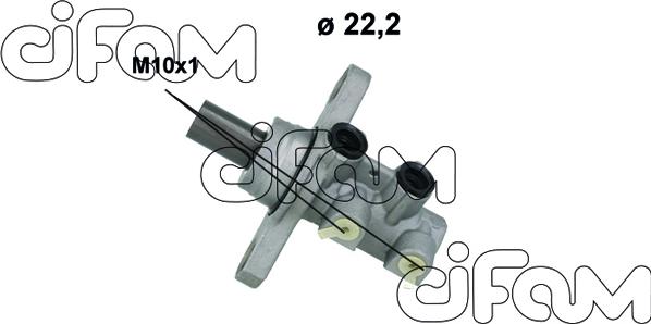 Cifam 202-1181 - Головний гальмівний циліндр autocars.com.ua