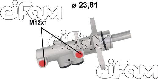 Cifam 202-1200 - Главный тормозной цилиндр avtokuzovplus.com.ua