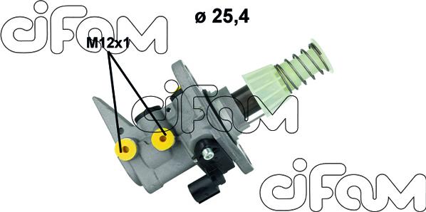 Cifam 202-1244 - Головний гальмівний циліндр autocars.com.ua