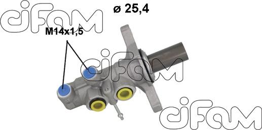 Cifam 202-1274 - Главный тормозной цилиндр avtokuzovplus.com.ua