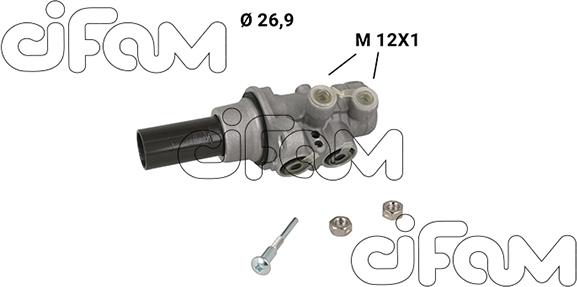 Cifam 202-1281 - Головний гальмівний циліндр autocars.com.ua