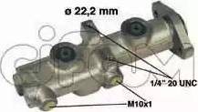 Cifam 202-161 - Главный тормозной цилиндр avtokuzovplus.com.ua