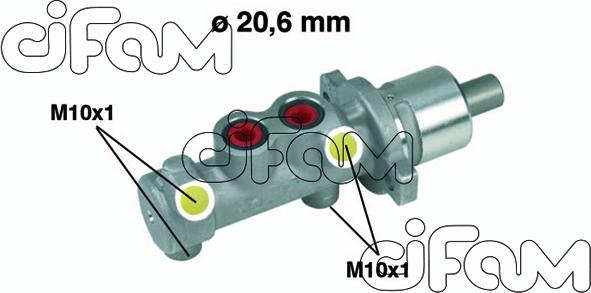 Cifam 202-199 - Головний гальмівний циліндр autocars.com.ua