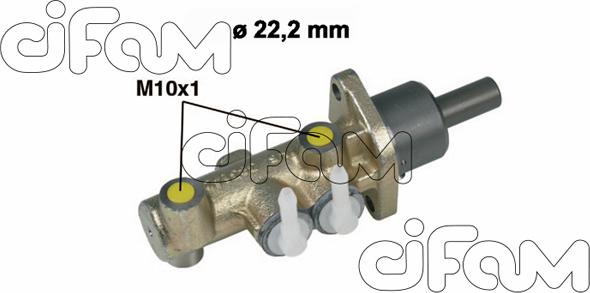 Cifam 202-279 - Главный тормозной цилиндр avtokuzovplus.com.ua